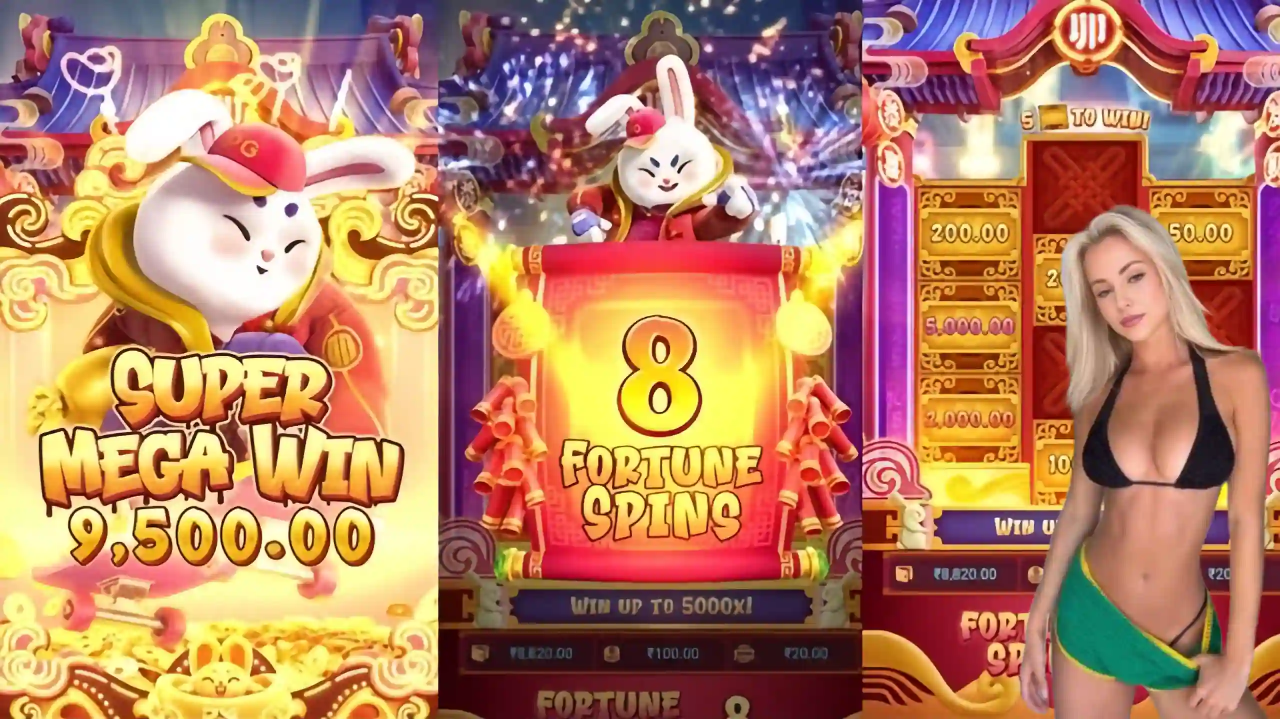 Wild Expansivo Fortune Rabbit bjogo - Coelho Dourado que Expande